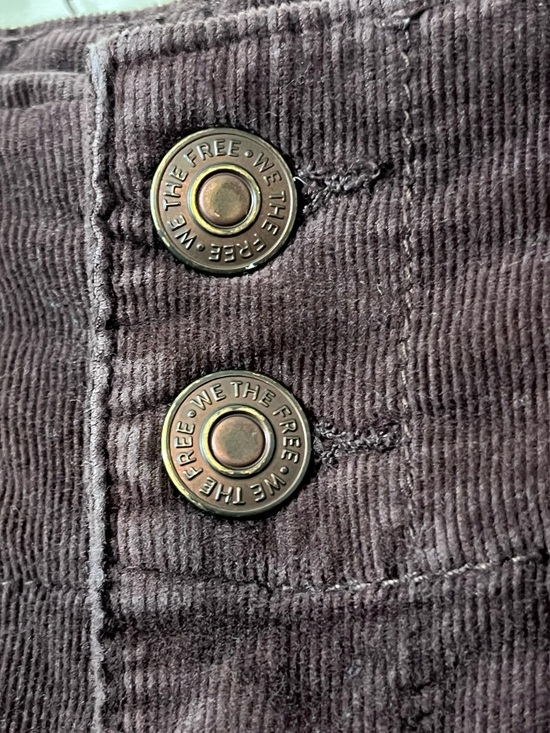 We The Free Jade Cord in Chocolate Truffle size 31 - Picture 6 of 11